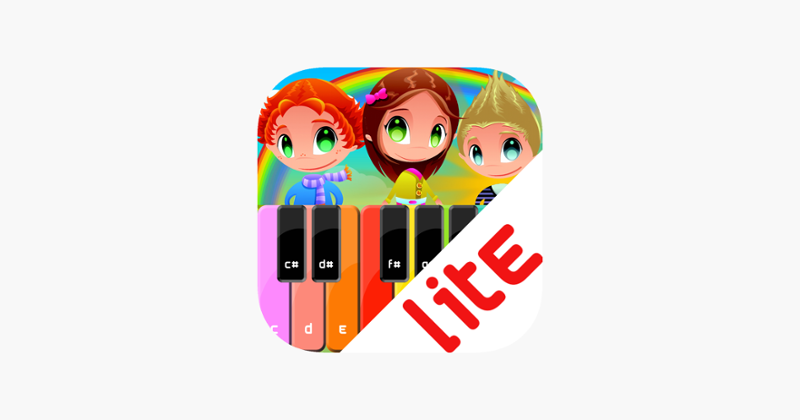 Cute Piano Lite play and learn Game Cover