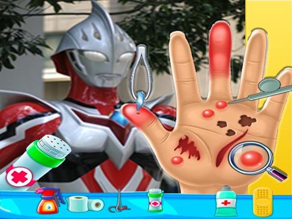 Ultraman Hand Doctor - Fun Games for Boys Online Game Cover