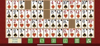 Aces + Spaces card solitaire Image