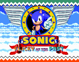 Sonic Flicky Of The Past Image
