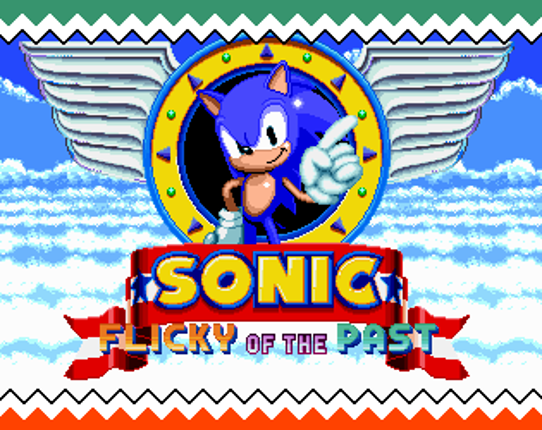 Sonic Flicky Of The Past Game Cover