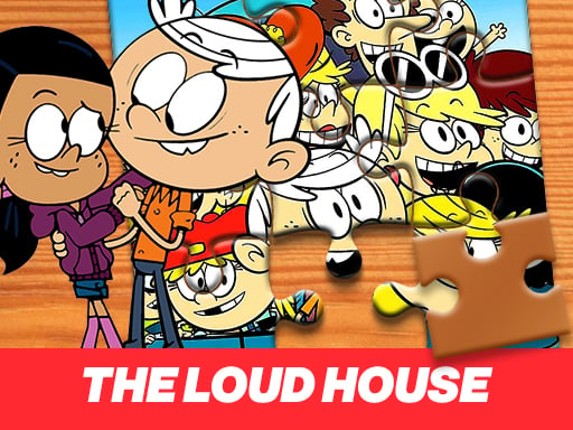 The Loud house Jigsaw Puzzle Game Cover