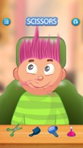 Child game / Pink hair cut Image