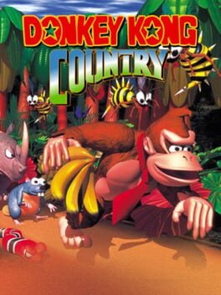 Donkey Kong Country Game Cover