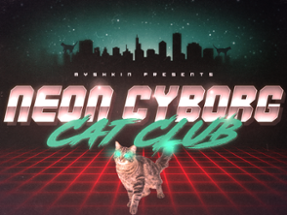 Neon Cyborg Cat Club Image