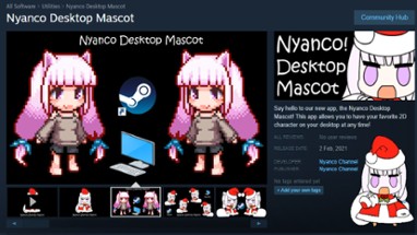 Nyanco Desktop Mascot Image