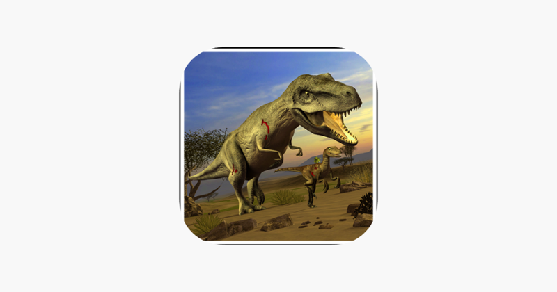 Angry Dinosaur Simulator 2017. Raptor Dinosaur Sim Game Cover