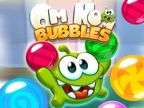 Om Nom Bubbles Game Cover