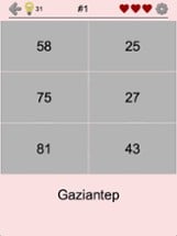 Provinces of Turkey - Quiz Image