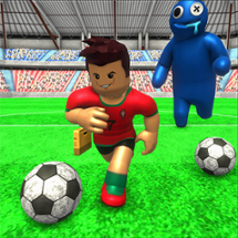 Rainbow Football Friends 3D Image