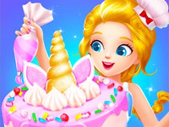 Princess Unicorn Food Game Game Cover