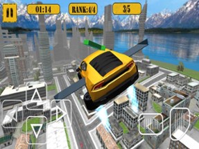 Flying Car : Grand Crime Flying Car Race In Russian City Image