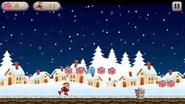 Santa Bag - Game run collected gifts on Christmas Image