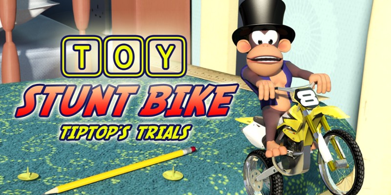Toy Stunt Bike: Tiptop's Trials Game Cover