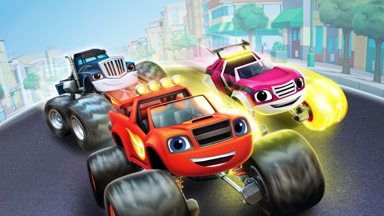 Blaze and the Monster Machines: Axle City Racers Game Cover