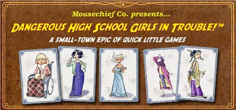 Dangerous High School Girls in Trouble! Game Cover