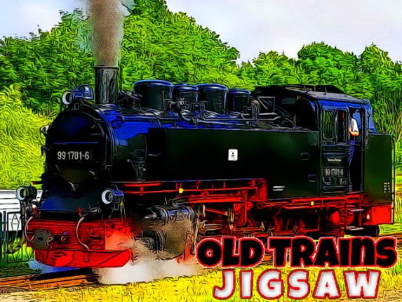 Old Trains Jigsaw Game Cover