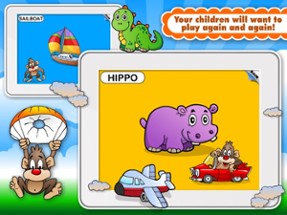 Abby Monkey® Animated Shape Puzzle Builder Deluxe: First Words Learning Game for Toddlers and Preschool Explorers! Image