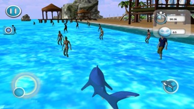 Angry Shark Attack Adventure Game Image