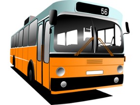 Cartoon Bus Puzzle Image