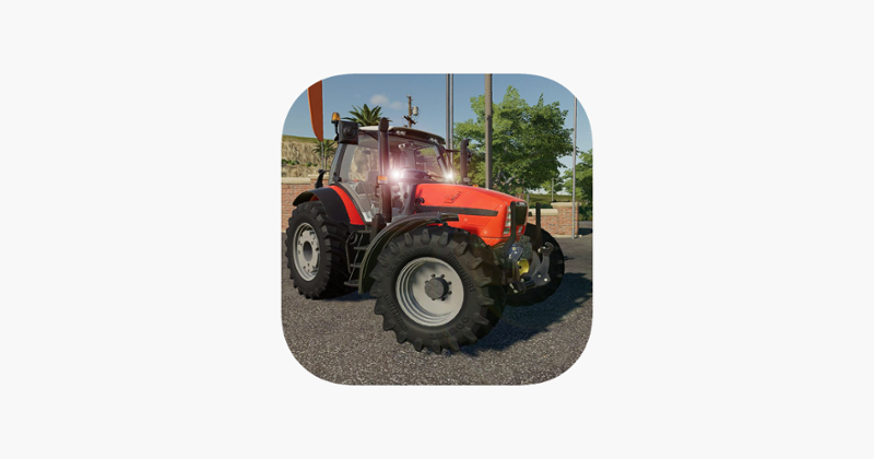 Tractor Driving: Farm work Game Cover