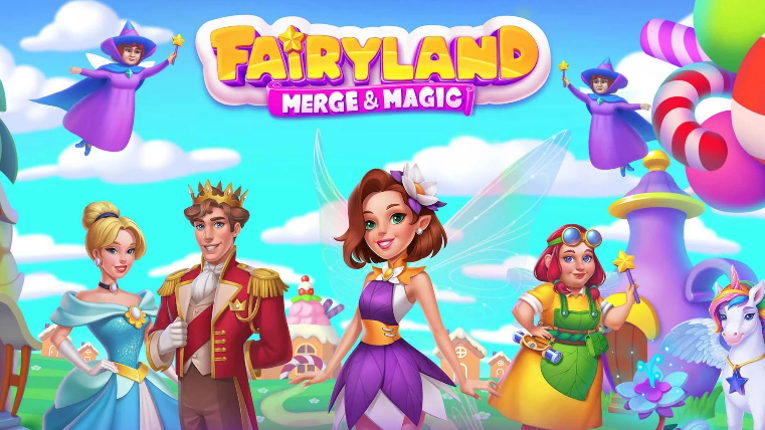 Fairyland Merge & Magic Game Cover