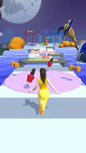 Girl Runner 3D Image