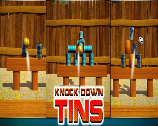 Knock Down Tins: Hit Cans Game Cover