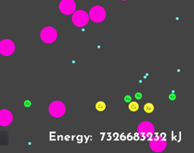 Nuclear Fission Simulation Image