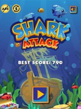 Shark Attack: Battle Fish Game Image