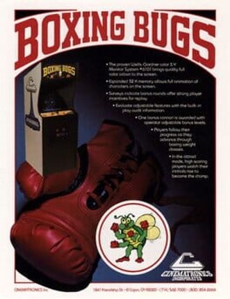 Boxing Bugs Game Cover