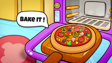 Pizza maker kids cooking games Image