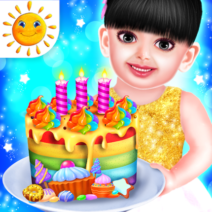 Baby Aadhya Birthday Cake Maker Cooking Game Game Cover