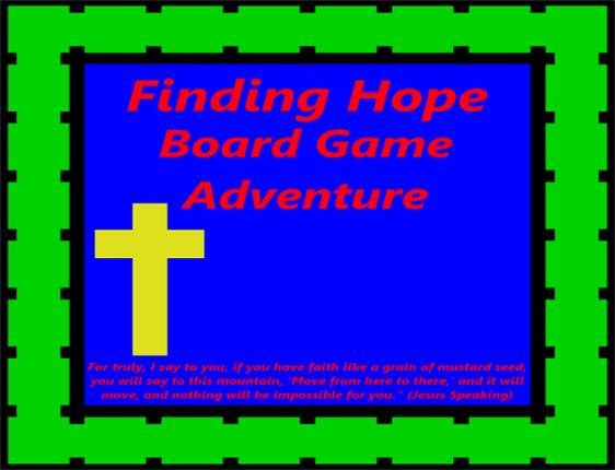 Finding Hope Board Game Adventure Game Cover