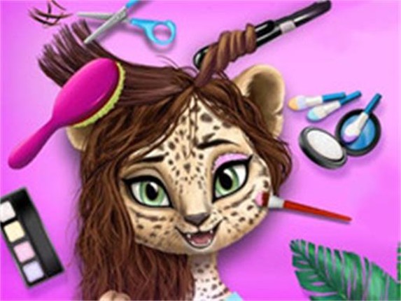 Jungle Animal Summer Makeover Game Game Cover