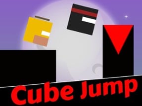 Mr Cube Ninja Dashed Jumps - Jumping on Pillar Games Image