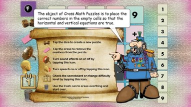 Cross Math Puzzles Image