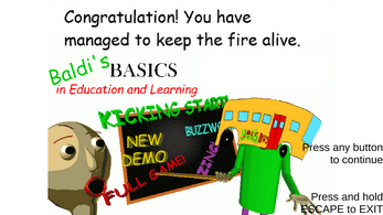 Baldi's Basics Field Trip: Let's go to camping! Image