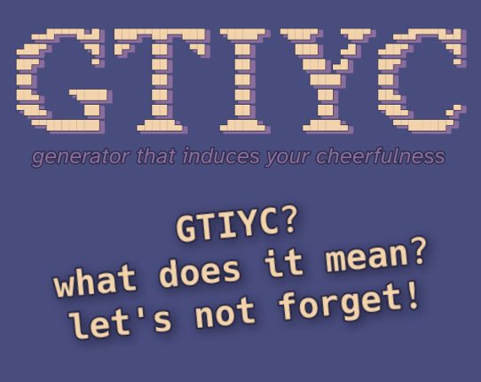 gtiyc Game Cover