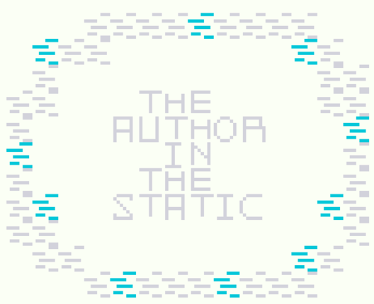 The Author in the Static Game Cover