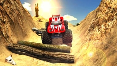 Offroad Monster Truck Desert Safari Hill Driving Image