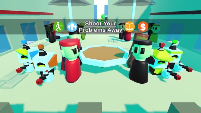 Shoot Your Problems Away Game Cover