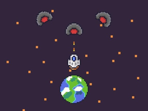 Pixel Protect Your Planet Game Cover