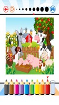 Animal Farm Coloring Book - for Kids Image