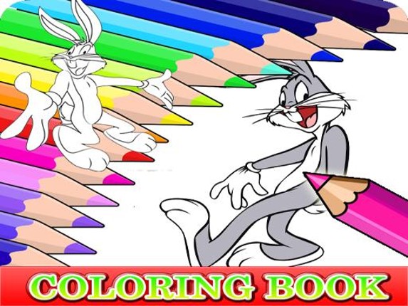 Coloring Book for Bugs Bunny Game Cover