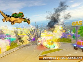 Flying Dragon Fire City Attack Image