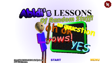 Abldi's Lessons of Random Stuff Image