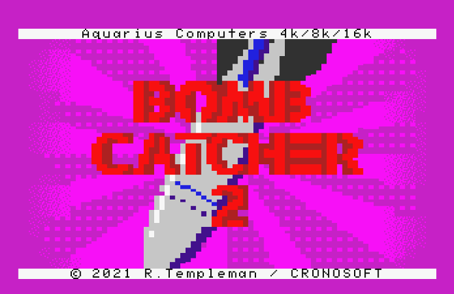 Bomb Catcher II - Mattel Aquarius 4K 8K 16K Game Cover