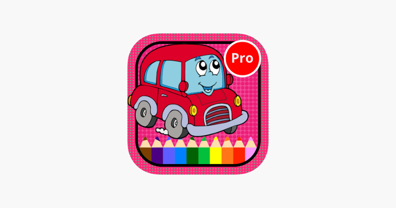 Vehicles coloring pages for kindergarten activitie Game Cover