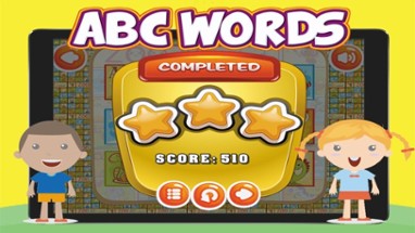 Words ABC Cards Matching Image